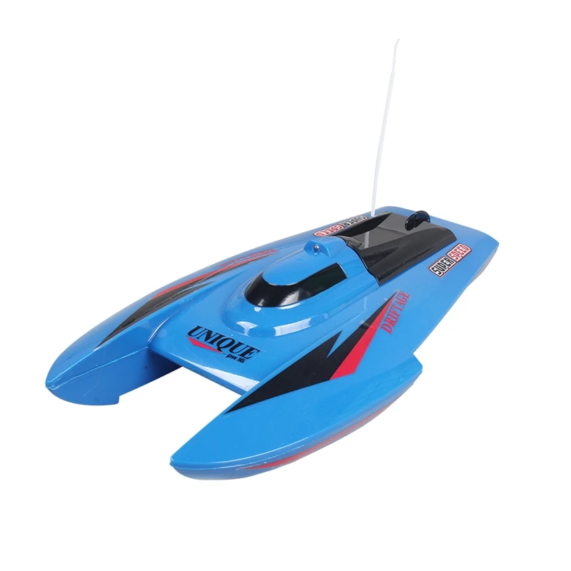 Hot-CT3352 39,5 см 40 МГц 3CH RC лодка супер скоростная игрушка с функцией удаления воды синий