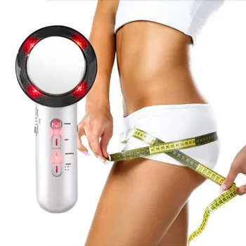 

Fast shipping 3 in 1 Infrared Ultrasonic Massager Facial Body Sliming Device Skin Tightening Massager