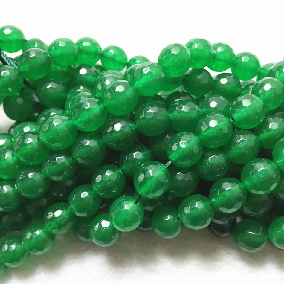 Распродажа! Круглый зеленый агатовый бисер|green natural stone|green naturalloose beads |