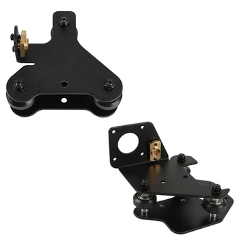 

1Pcs 3D Printer Parts X Axis Motor Mount Bracket X-Axis Front/Back Motor Mount Plate with Wheels T Nut for Cr-10 S4/S5