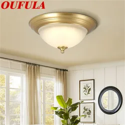 Plafonnier LED féerique en cuivre au design moderne, luminaire décoratif d'intérieur, idéal pour une véranda, un salon, une salle à manger ou une chambre à coucher 