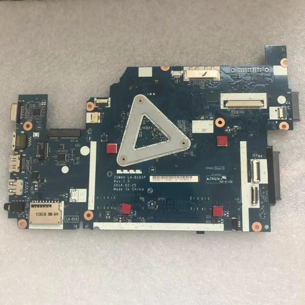 awesome  Z5WAH LA-B161P laptop motherboard for Acer aspire E5-531 E5-571 E5-571P i5-5200 CPU 100% test ok