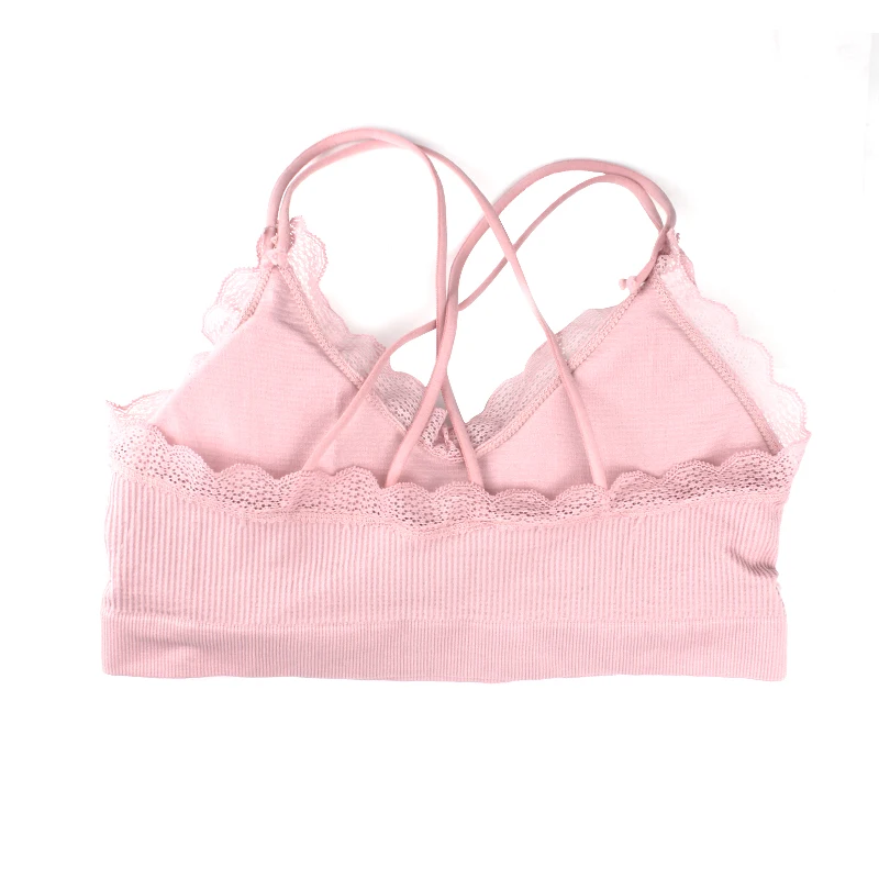 Sexy Tube Tops Women Underwear Female Lace Seamless Brassiere Soft Comfortable Sports Bra With No Steel Ring Lingerie Lace Tops Women lingerie bra,women tank tops,women tube tops