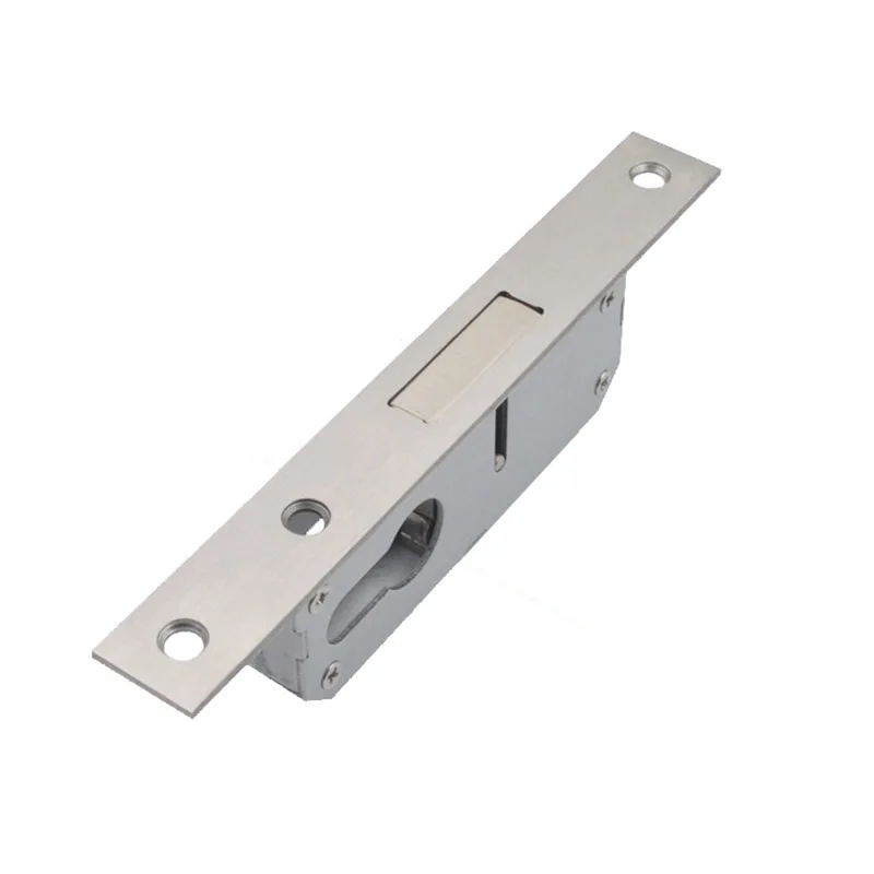 Narrow Door Frame Lock case Single Tongue Lock Body Wooden Iron Door Body Core Glass Floor Frame