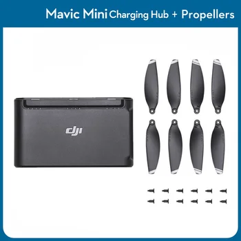 

Mavic Mini Drone Charging Hub Adapter Two-Way Charger Dock + Mavic Mini Drone Propellers Props Blades Replacement Accessories