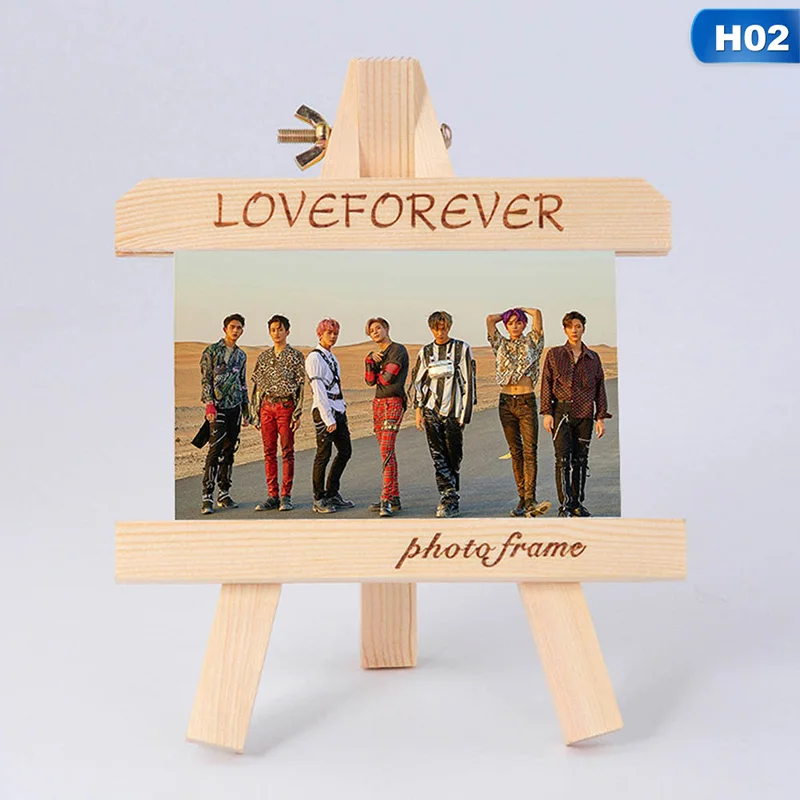 Фотоальбом SuperM 1st Mini фоторамка настольный декор WAYV EXO NCT деревянная DIY
