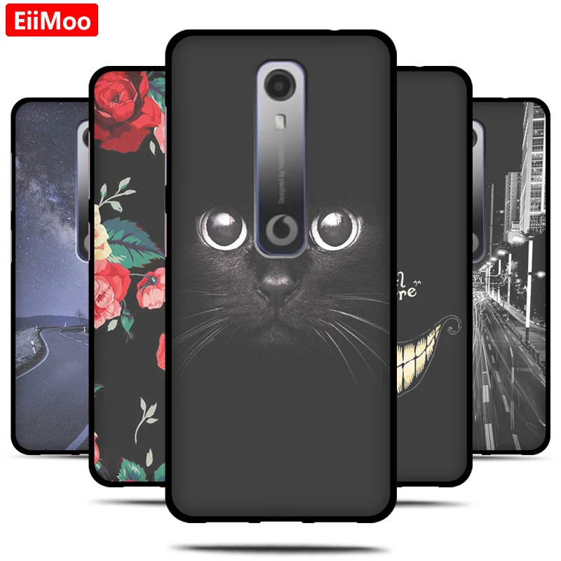 EiiMoo Phone Case For Vodafone Smart N10 Cartoont Soft TPU Silicone Back Cover N 10 Shell 5.7&quot |