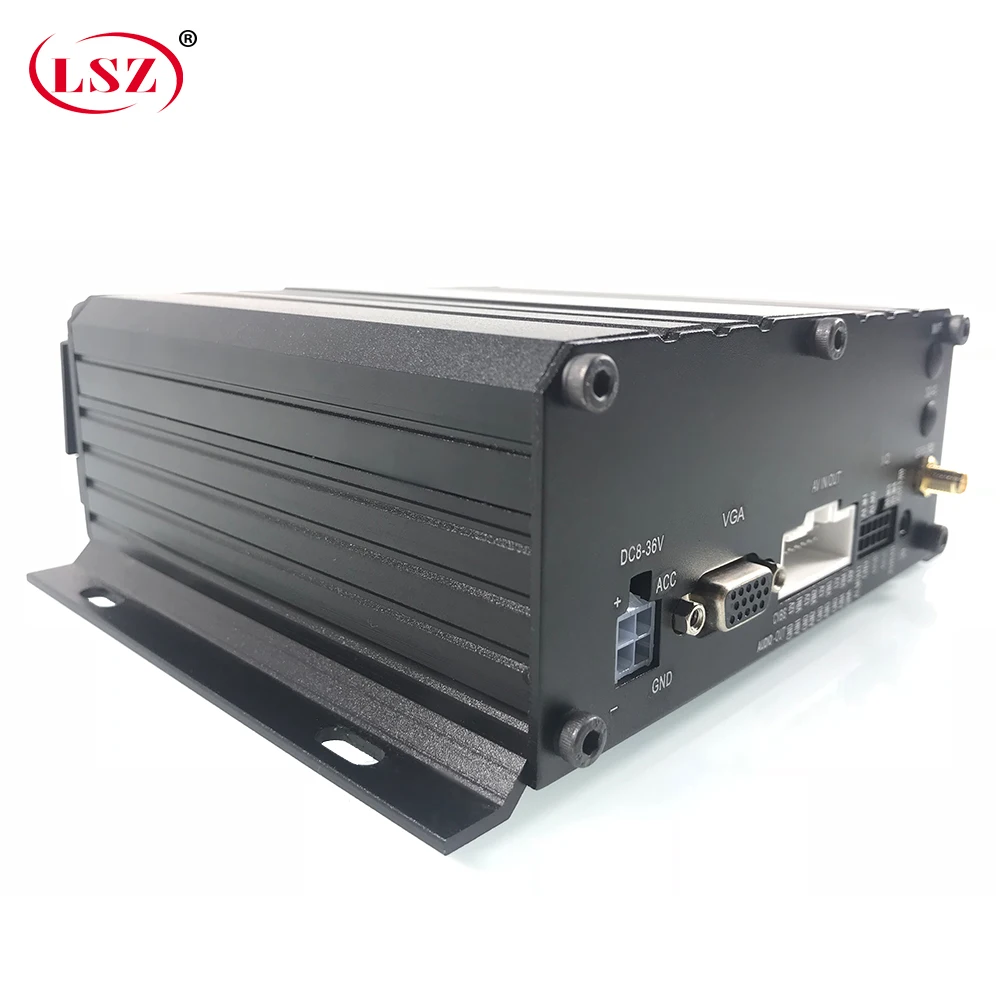  LSZ 4CH HDD coche DVR para autobús camión camionetas GPS MDVR 1080P coche grabadora de vídeo AHD DV