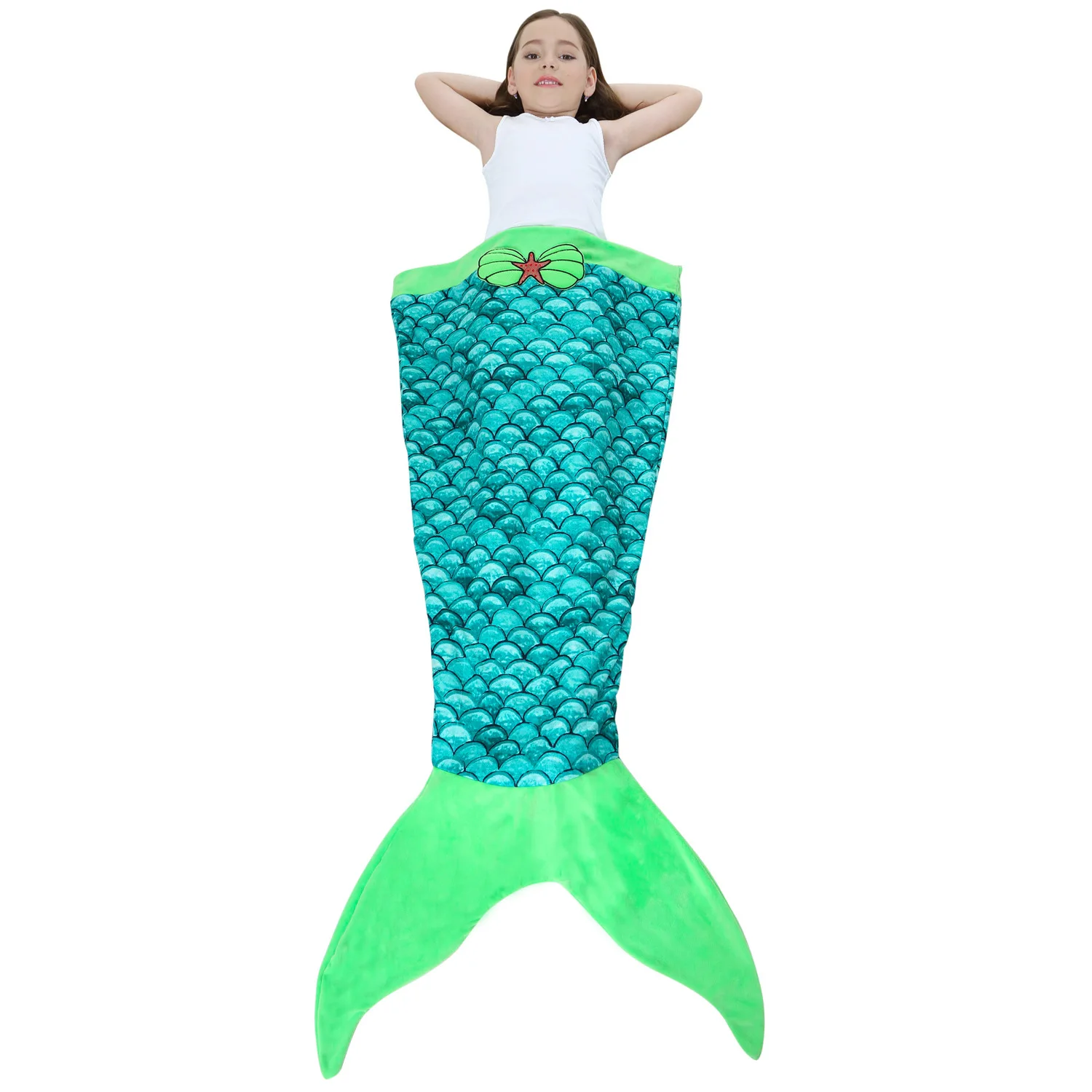 170902Brave heart Mermaid blanket（Alice）0039