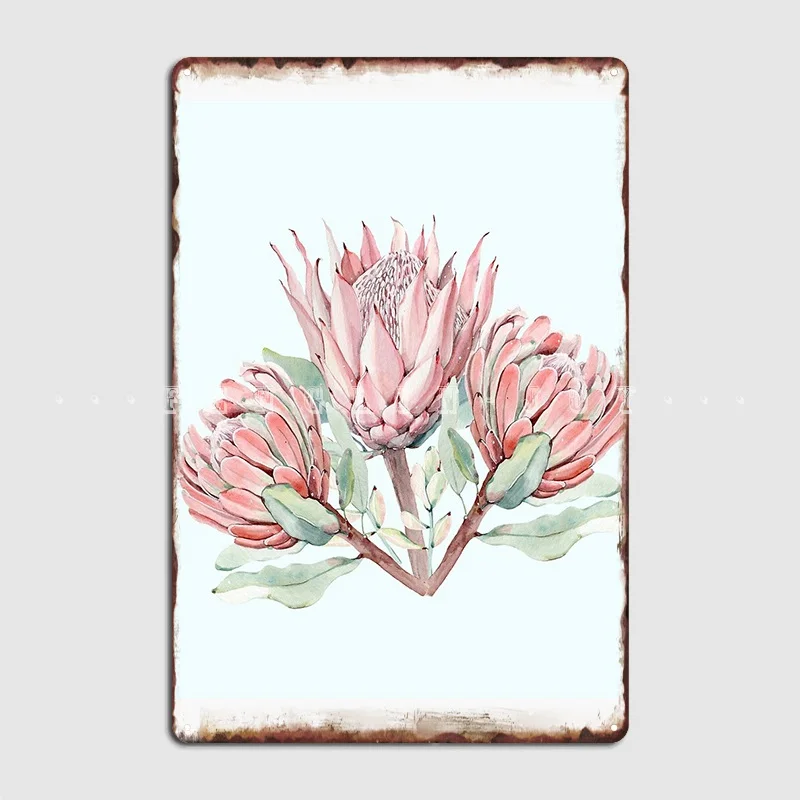 

Protea Poster Metal Plaque Club Home Cave Pub Vintage Wall Decor Tin Sign Poster