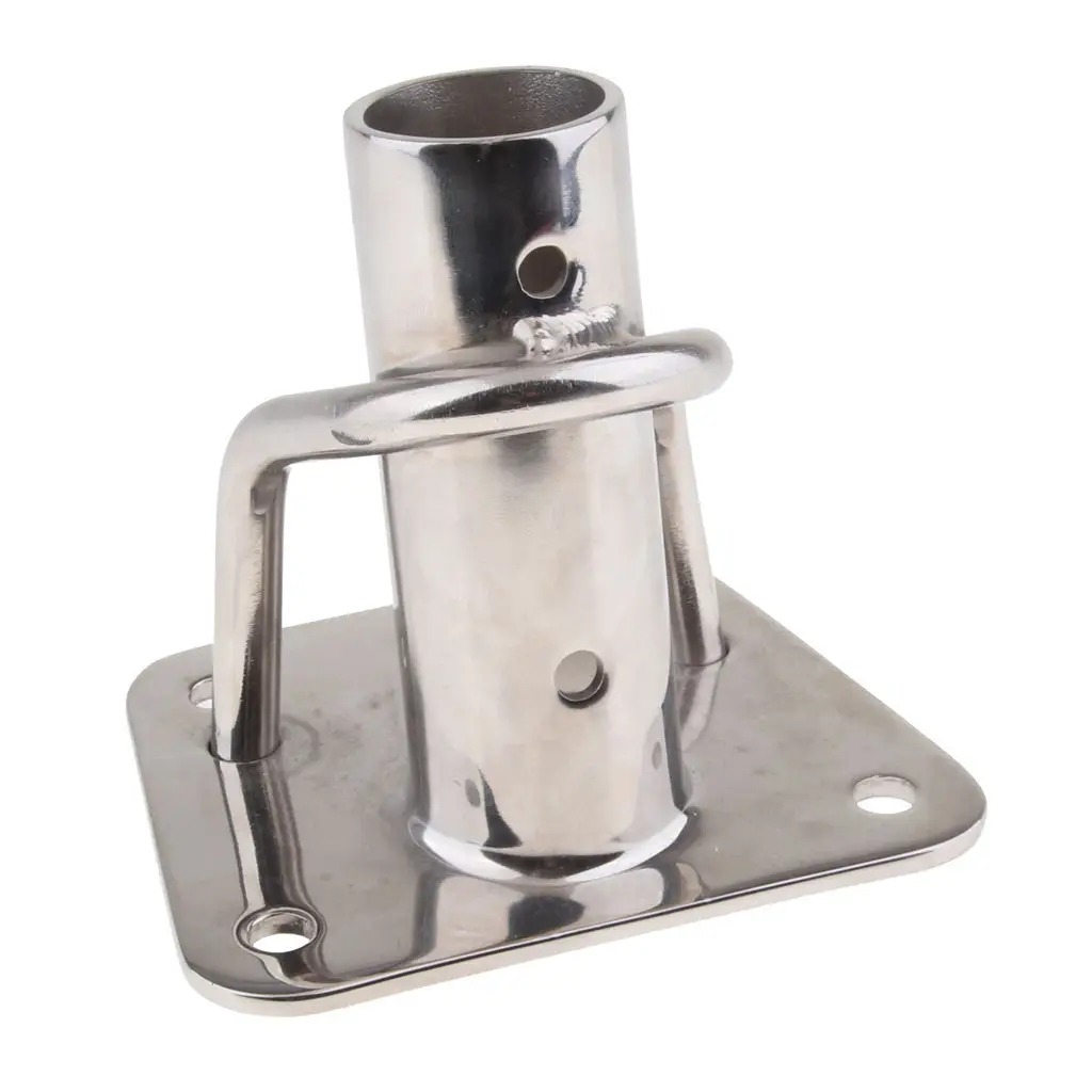Marine Stainless Steel Boat Deck Hand Rail Fitting 90 Degree Fit 25mm