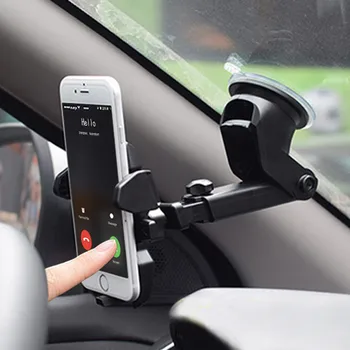 

Car Phone Holder Group Vertical Windshield Gravity Sucker for iPhone X Holder Car Mobile Support Smartphone Stand r20