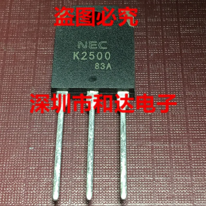 5 Pezzi 2SK2500 K2500 NEC TO-3P – Transistor MTX-IC Nuovi