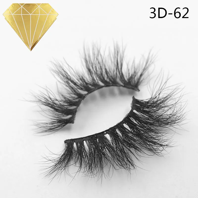 Iflovedekd полная распродажа накладных ресниц лучшее качество 3d норковые ресницы, фирменная торговая марка сибирская норка ресницы - Цвет: 3D-62
