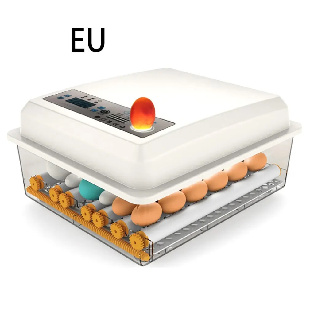 

Egg Incubator Fully Automatic 16 Eggs/7eggs Digital Mini Brooder Small Chicken Bird Egg Incubator Automatic Farm Incubation Tool