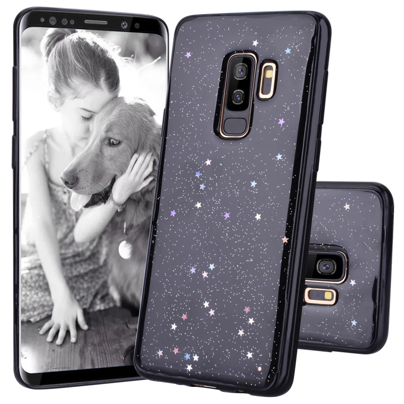 Роскошный блестящий чехол для Samsung Galaxy A8s A70 A60 A50 A40 A20 A30 A10 прозрачный со