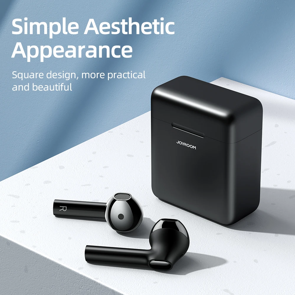 JOYROOM TL8 Bluetooth Earphone Wireless TWS Dual Connection Headphone Hall Earbuds with Microphone Headset Piano Sound