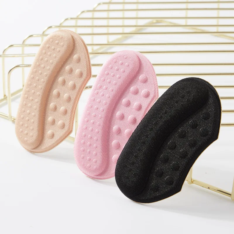 2022 New High Heels Insoles for Women Heel Protector Stickers Cushion Inserts Foot Heel Liners Pain Relief Pads Foot Accessories