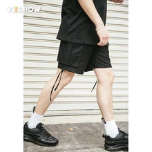 VIISHOW летние мужские шорты-карго с карманами, хлопковые рабочие шорты, мужские шорты до колена KD1432182