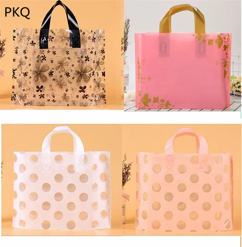 100 Pcs 35*25*8 Cm Plastic Gift Bag Doek Opslag Boodschappentas Met Handvat Party Wedding Plastic candy Cake Verpakking Tassen 100 Pcs 35*25*8 Cm Plastic Gift Bag Doek Opslag Boodschappentas Met Handvat Party Wedding Plastic candy Cake Verpakking Tassen