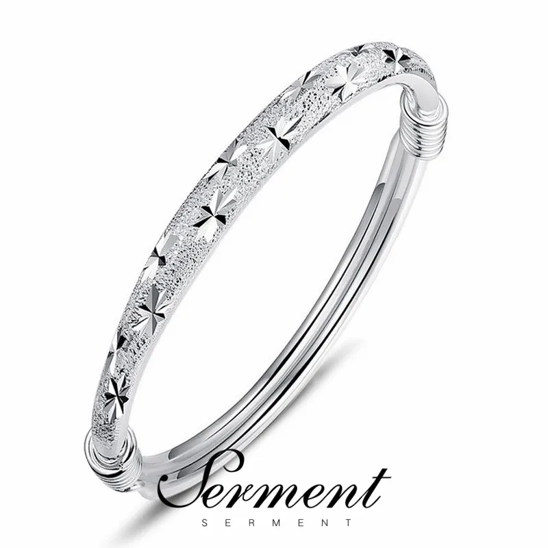 

SERMENT Luxury Elegant Fashion Jewelry Rings Blue Crystal Jewelry Accessories Rings for Women Princess Silvered Luxury Rings