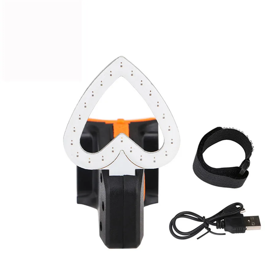 Powerful bike lights USB charging bicycle tail light waterproof LED bike night warning safety smart light lampka rowerowa 35A5 (1)
