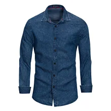 Ковбойская рубашка, Мужская одежда, рубашка с длинным рукавом, куртка из чистого хлопка, 162