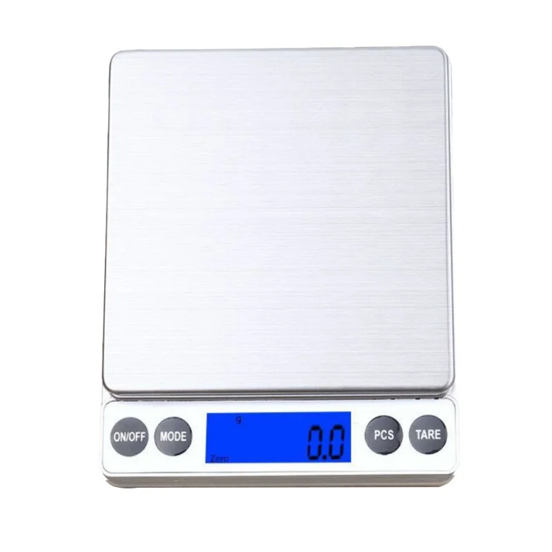 

Digital Multi-function Food Kitchen Scale with LCD Display 1Kg/0.1g 2Kg/0.1g Portable Electronic Scales Precision Jewelry Scale