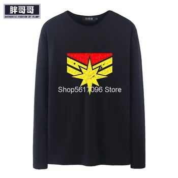 

Long Sleeve T Shirt Male Big Size Round Neck Printing Men Autumn Plus Fat Plus Fat Man Superpang