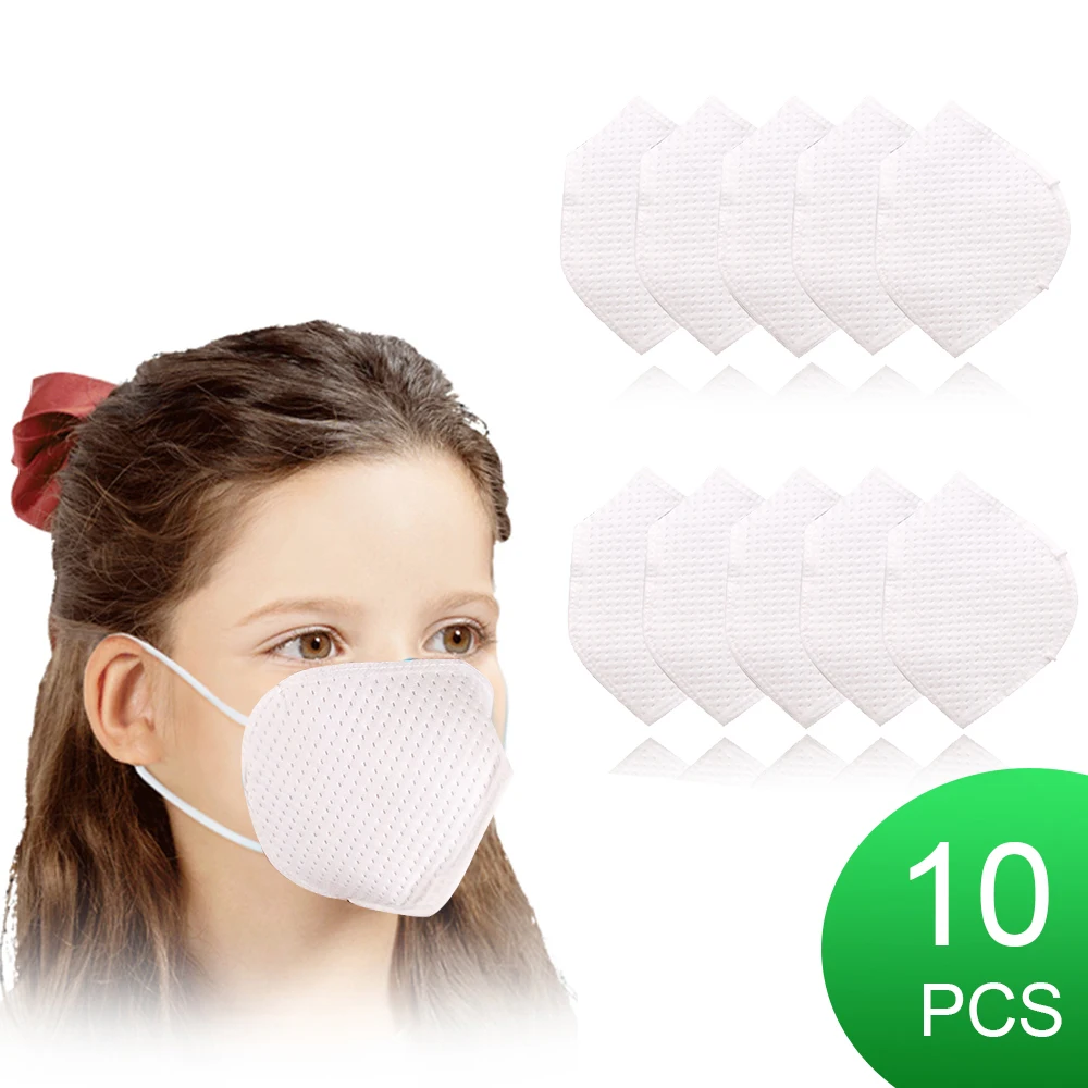 

10pcs KN95 Mask Face Mask Adult Kid Face Mouth Mask Dust-proof 95% Filtration 4 layer Protection Mask Features as N95 KF94