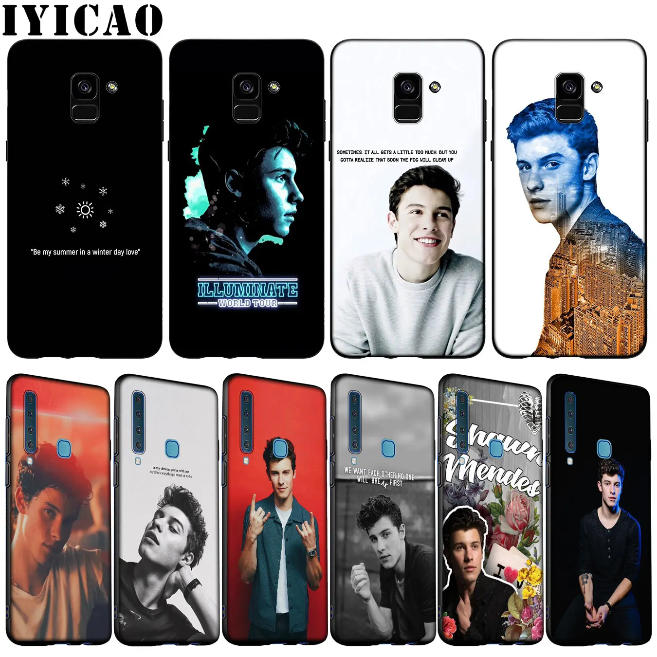 Мягкий силиконовый чехол для Samsung Galaxy A6 A7 A8 A9 2018 A3 A5 2016 2017 Note 9 8 10 Plus | Мобильные