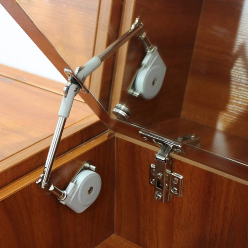 Zinc Alloy Tatami Cabinet Furniture Accessories Resistance Support Rod Uniform Speed Buffer Silent Contraction For Installation