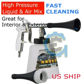 

Turbo Clean Car Interior Cleaner High Pressure Tornado Deep Cleaning Gun Wash