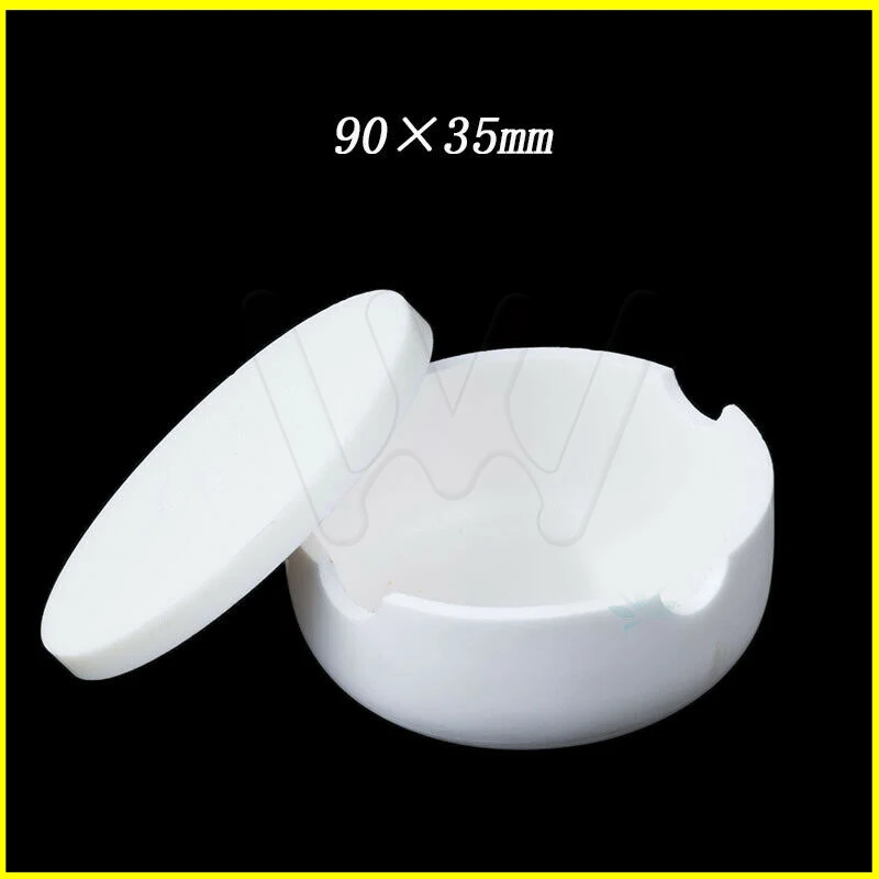 Dental CAD Crucible for Zirconia Crowns Sintered Round Shaped 75mm90mm Crucible (4)