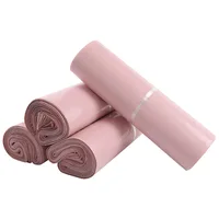 New Light Pink PE Plastic Self-seal Mailbag Poly Envelope Waterproof Postal Courier Bag Waterproof Packaging Postal Bags 2