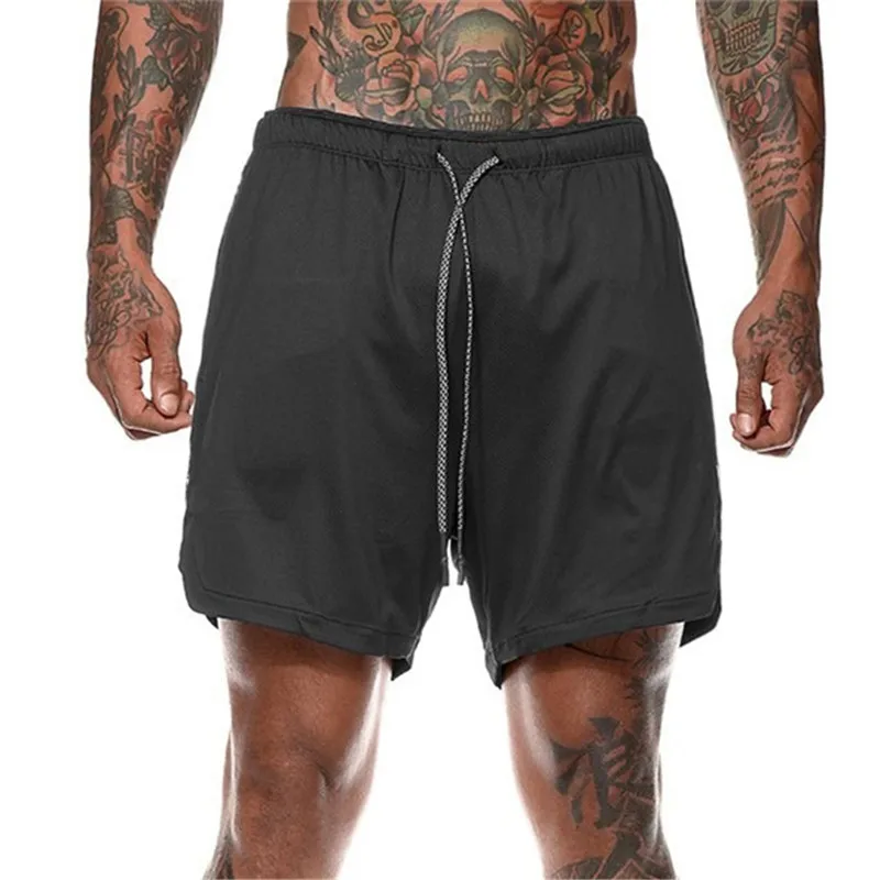 Мужские Купальники быстросохнущие дышащие короткие брюки пляжные шорты трусы спортивные купальники фитнес тренировки Бодибилдинг; бег
