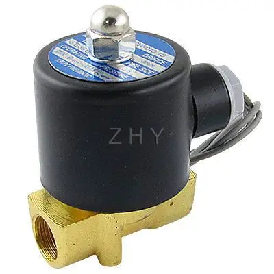 DC 24V 2 Way 2 позиционный Пневматический электромагнитный клапан 2W-040-10