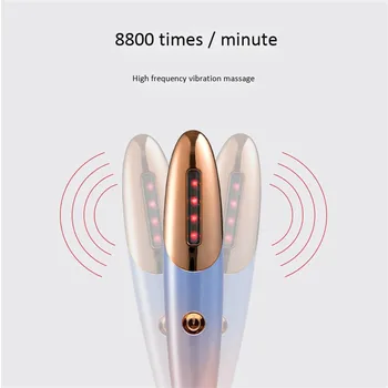 

Heating beauty device vibration eye massager eye cream import device remove fine lines and dark eyes beauty tool
