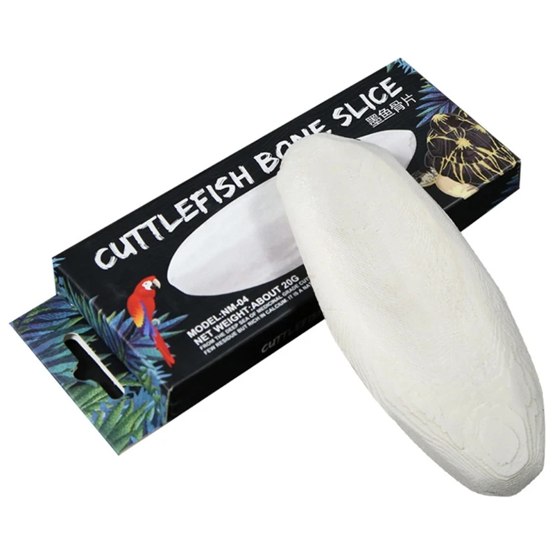 Reptil, tortuga Health de liberación lenta de calcio Mineral jibión para tortuga acuática Bird Feed Cuttlebone Block