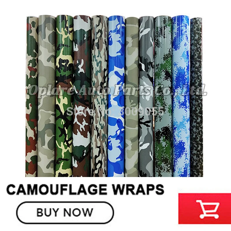 

Camouflage Vinyl Wrap Film Auto Sticker Vinyls Film Camo vinyl Car Wrap for Car Wrapping matte glossy Various kinds any size