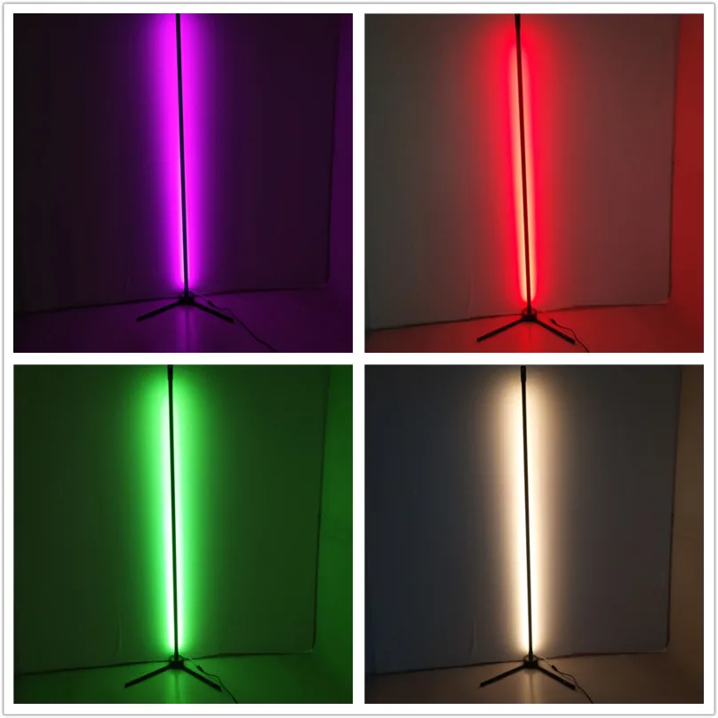 СВЕТОДИОДНЫЙ торшер изменяющий цвет с RGB затемнением и дистанционным