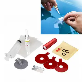 

DIY Car Windshield Crack Repair Tool Kit Automotive Window Glass Chip Restore