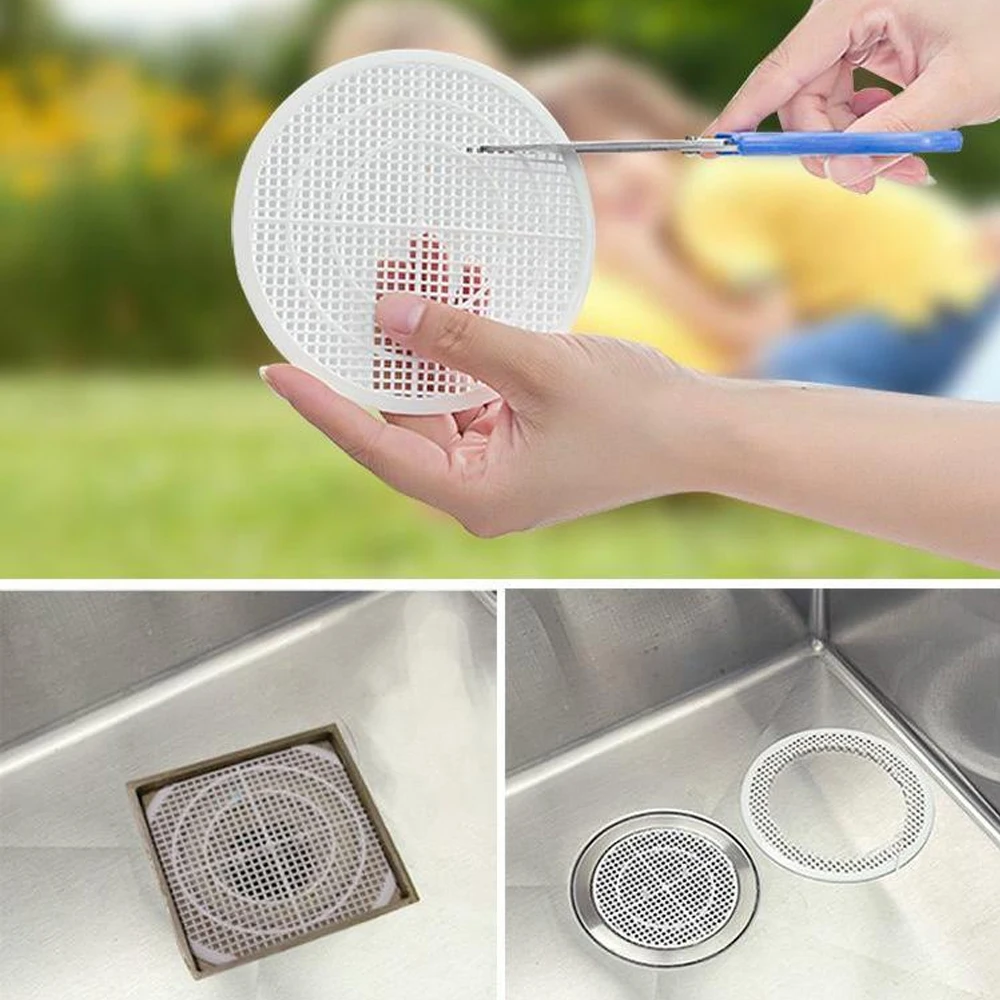 Drenaje de suelo creativo para baño y ducha, filtro de rejilla, tapón de silicona, para bañera, fregadero, cocina