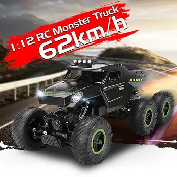 

1:12 6WD RC car update version 2.4G radio remote control car car toy car 2020 high speed truck off-road truck children's toys