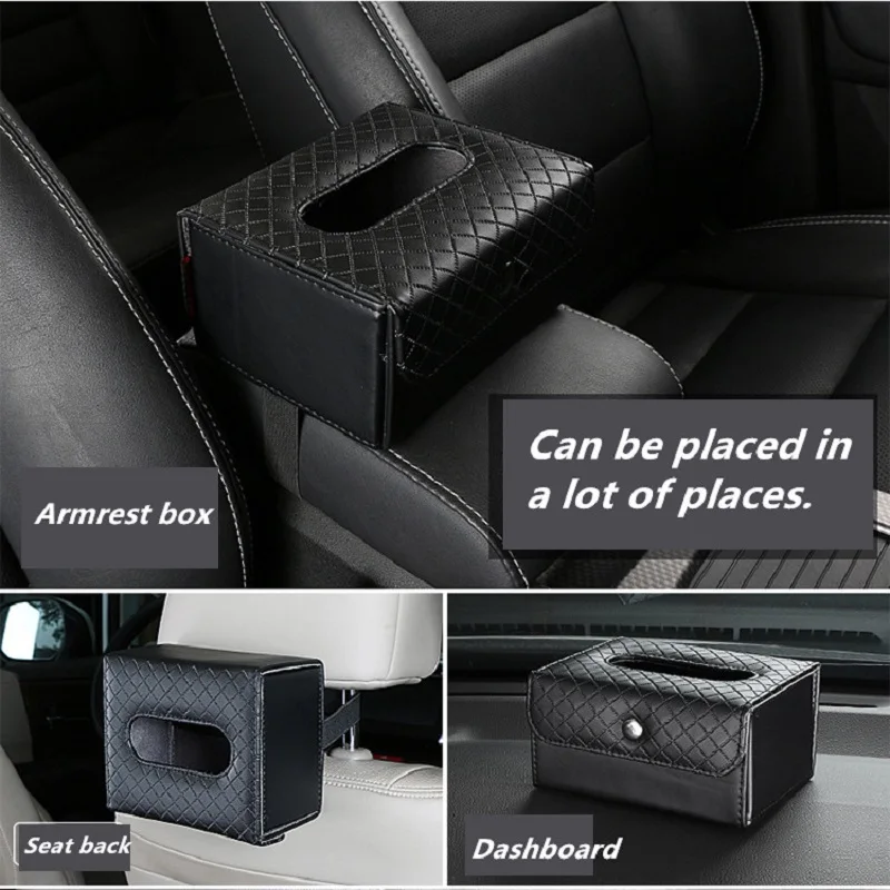 Складная автомобильная коробка для бумажных салфеток для peugeot 307 Opel Astra H Nissan Toyota Camry Corolla украшение для автомобиля