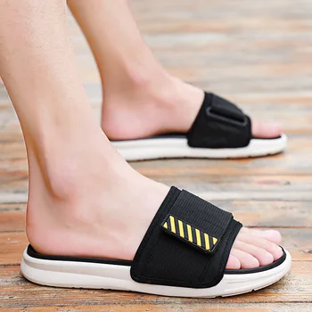 

2020 Slippers Men Shoes Summer Unisex Bathroom Slipper Male Couple Beach Sandals Fashion Home Slippers Non-slip Floor Flip Flops
