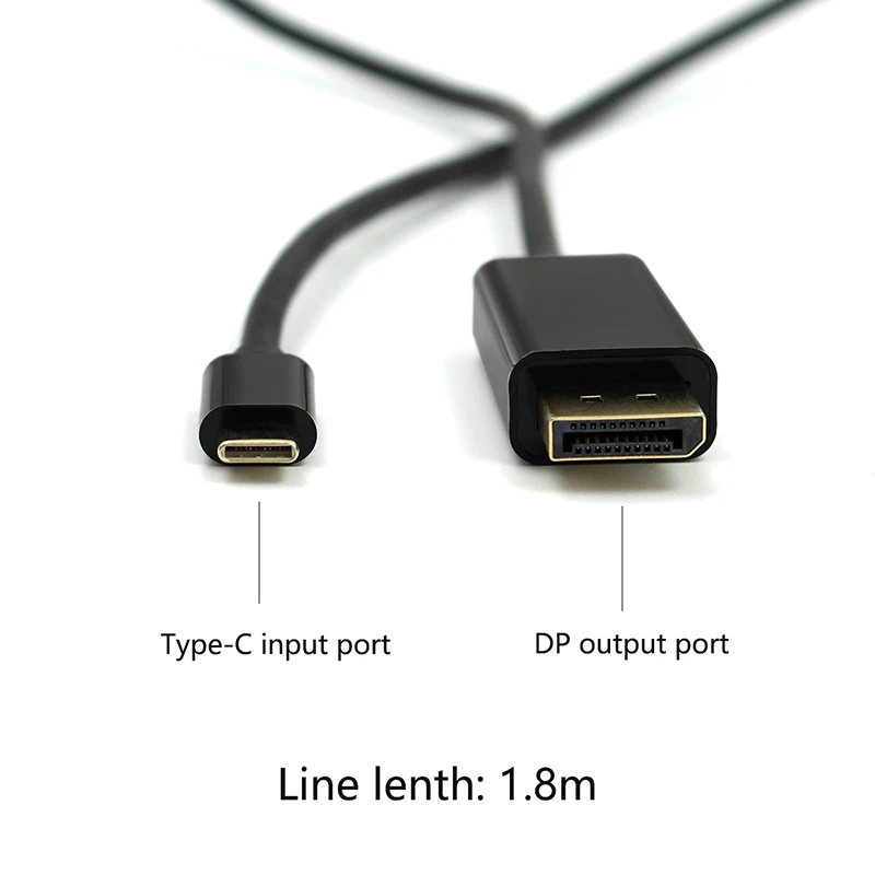 Кабель Переходник USB 1080 Type C на DP HDMI 4k 1 8 p| |
