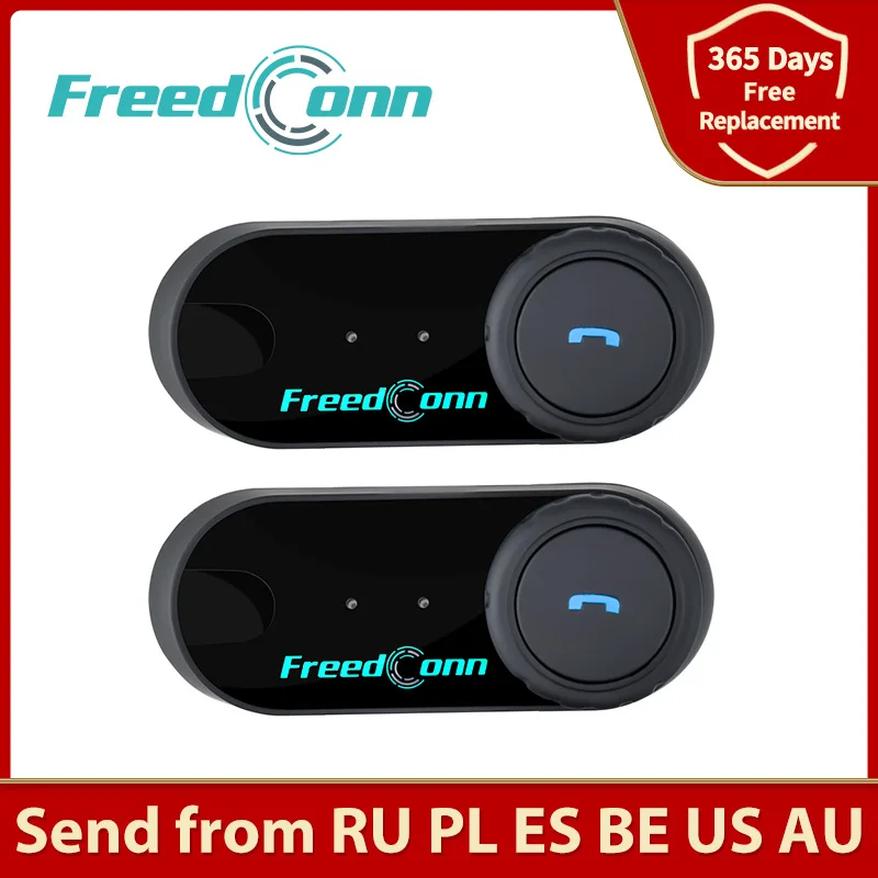 Big Sale Headset Intercom Motorcycle-Helmet Fm-Radio Bluetooth TCOM-OS Freedconn T-COM with 100m WnWQya81k