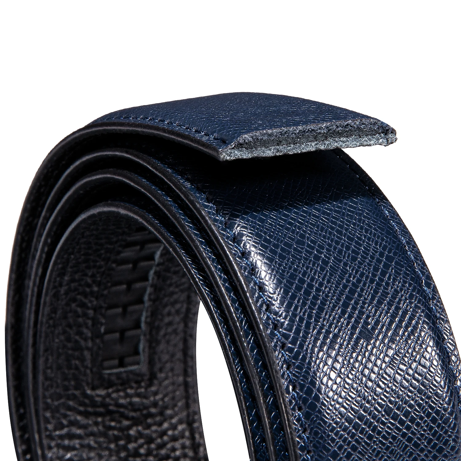 

Бренд без пряжки 3,5 см широкий ремень из натуральной кожи высокое качество роскошные мужские кожаные ремни без пряжки 130 см DiBanGu