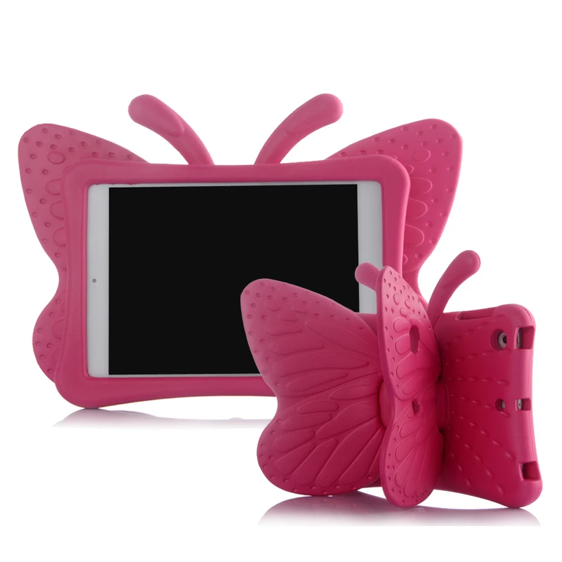 JOVTINI горячий EVA противоударный чехол для IPad Mini 1 2 3 4 7," мультфильм бабочка Стенд чехол для планшета для iPad mini 4 детей безопасные чехлы